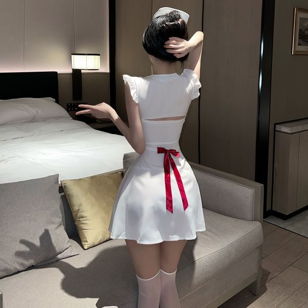 Cute nurse cosplay lingerie set perfect for role play nights ppf0028