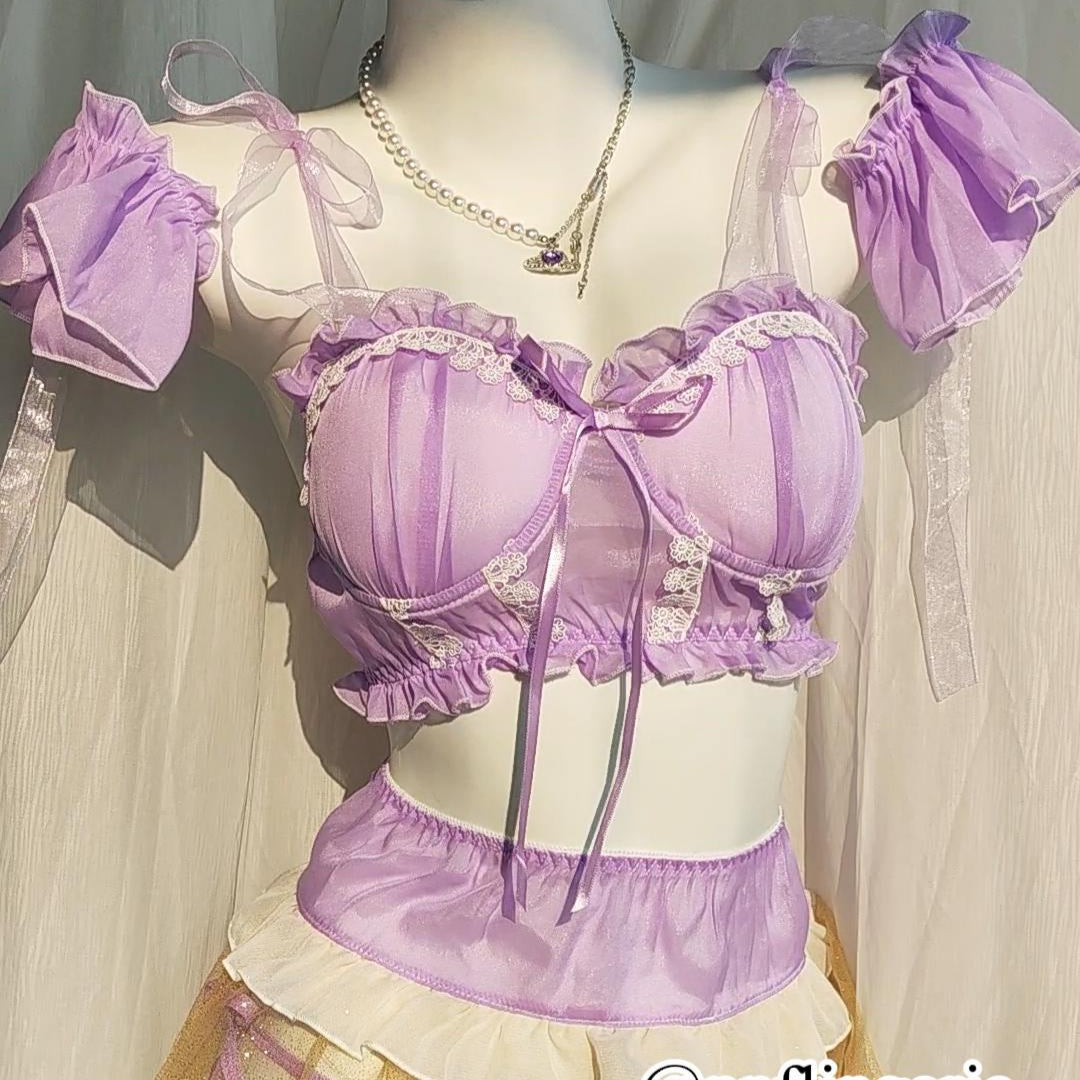 Purple mesh maid ppf0200