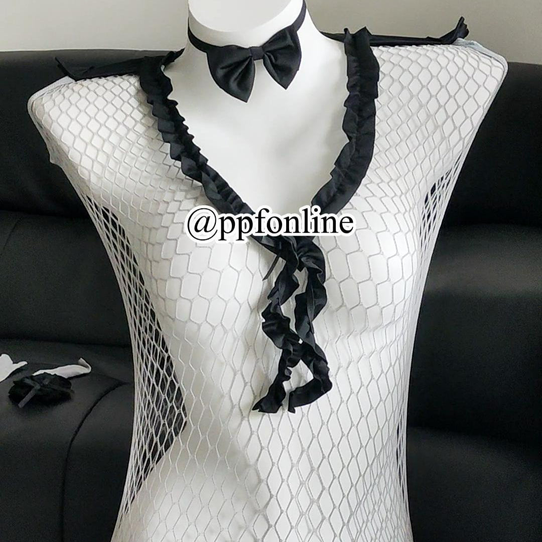 Bunny Fishnet Bodysuit ppf0223