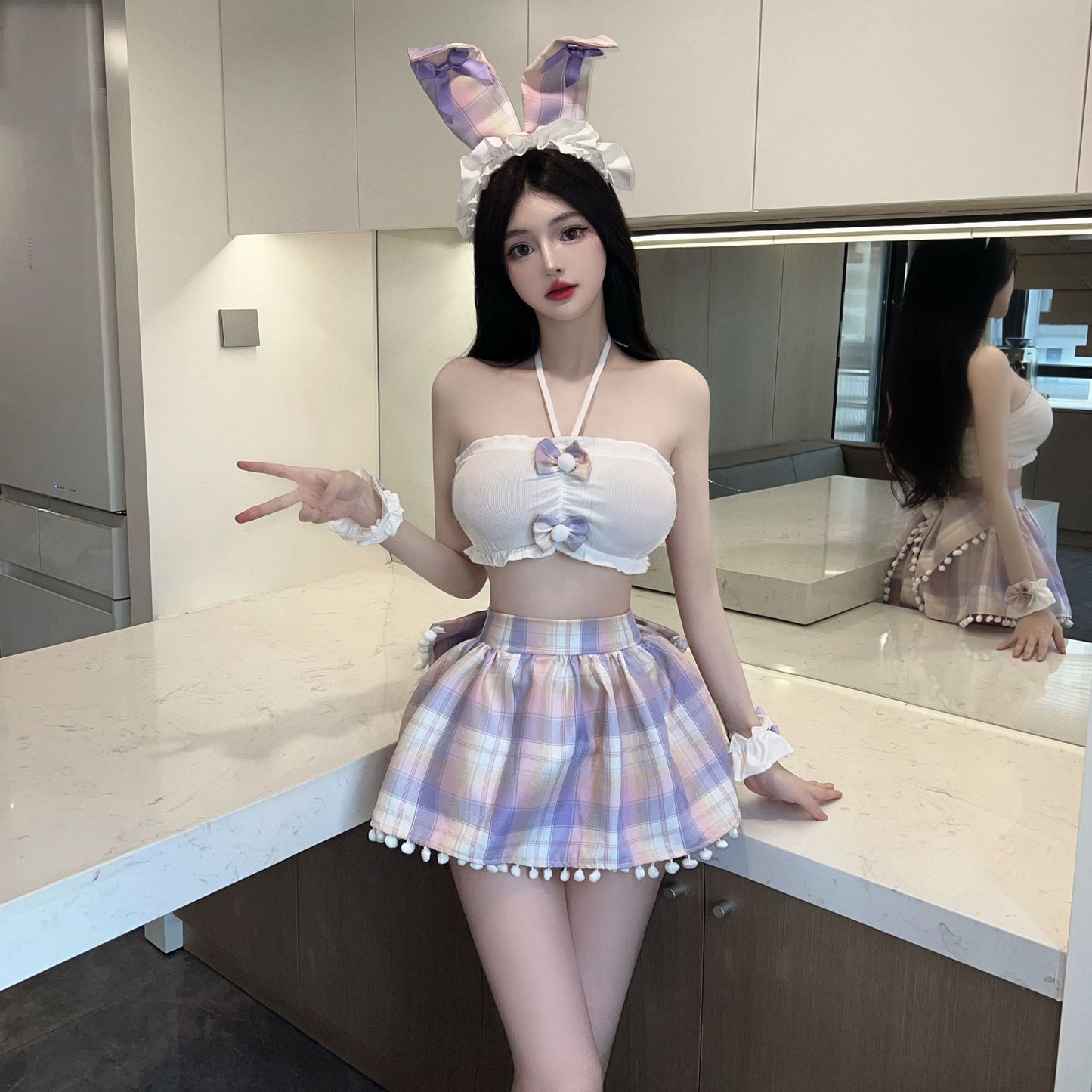 Purple JK student uniform ppf0258