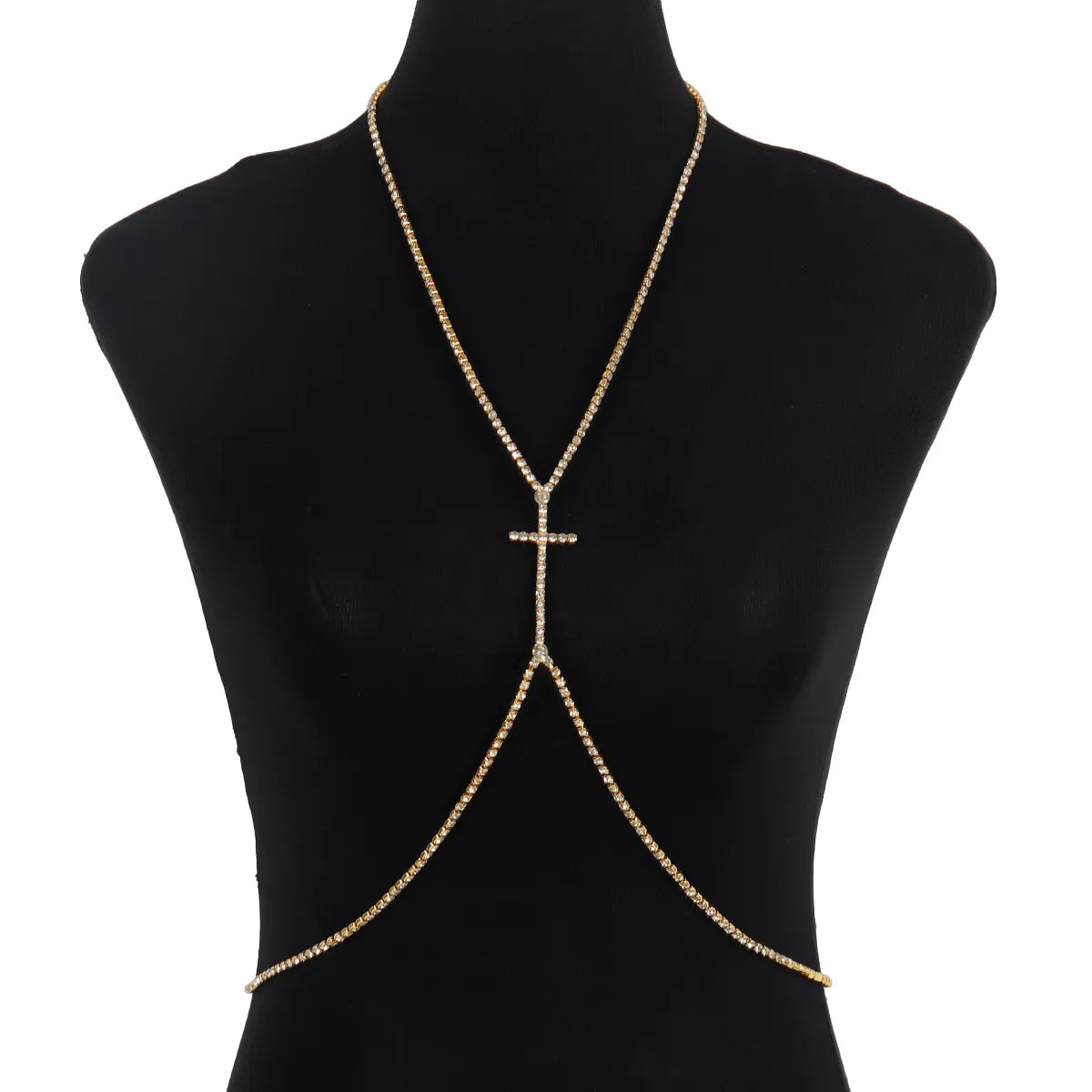 Body Chain Set for Women - Chest Chain, Waist Chain, Thigh Chain & Belly Jewelry | Adjustable Y2K Festival Body Harness, Bridal Boho Sexy Accessories (Gold/Silver) PPF0323