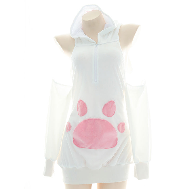 Kawaii Cat Paw Dress ppf0113