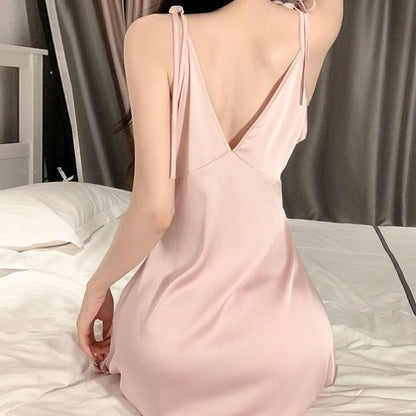 Lace silk nightdress ppf0184