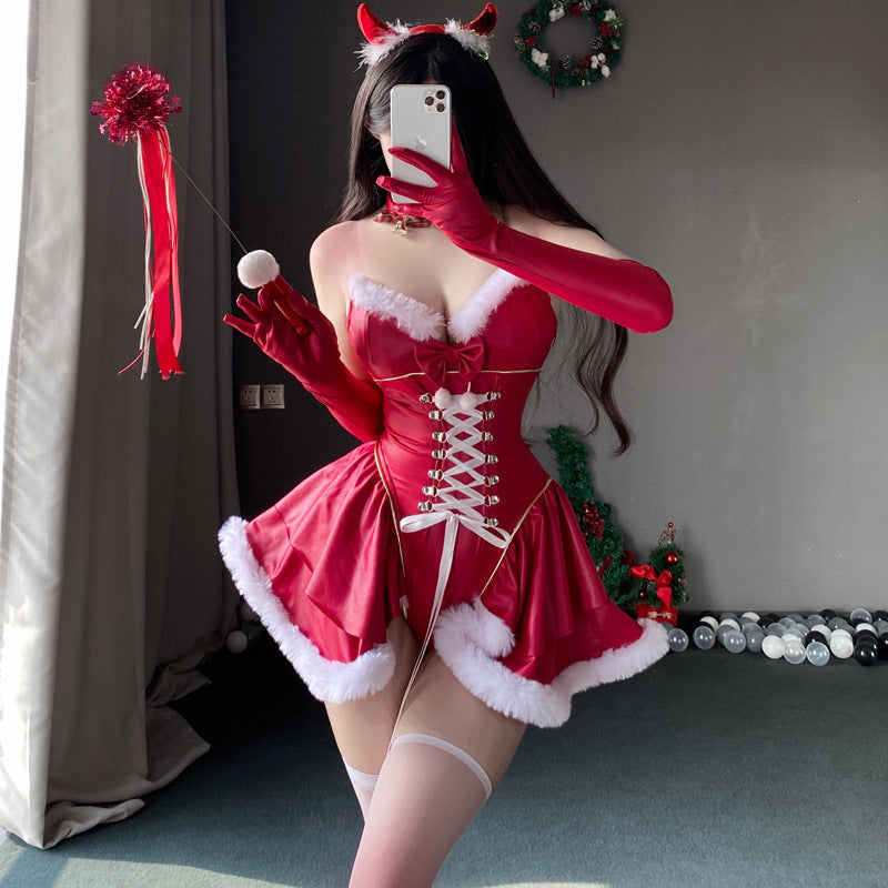 Christmas Devil Bodysuit Costumecostume ppf0092