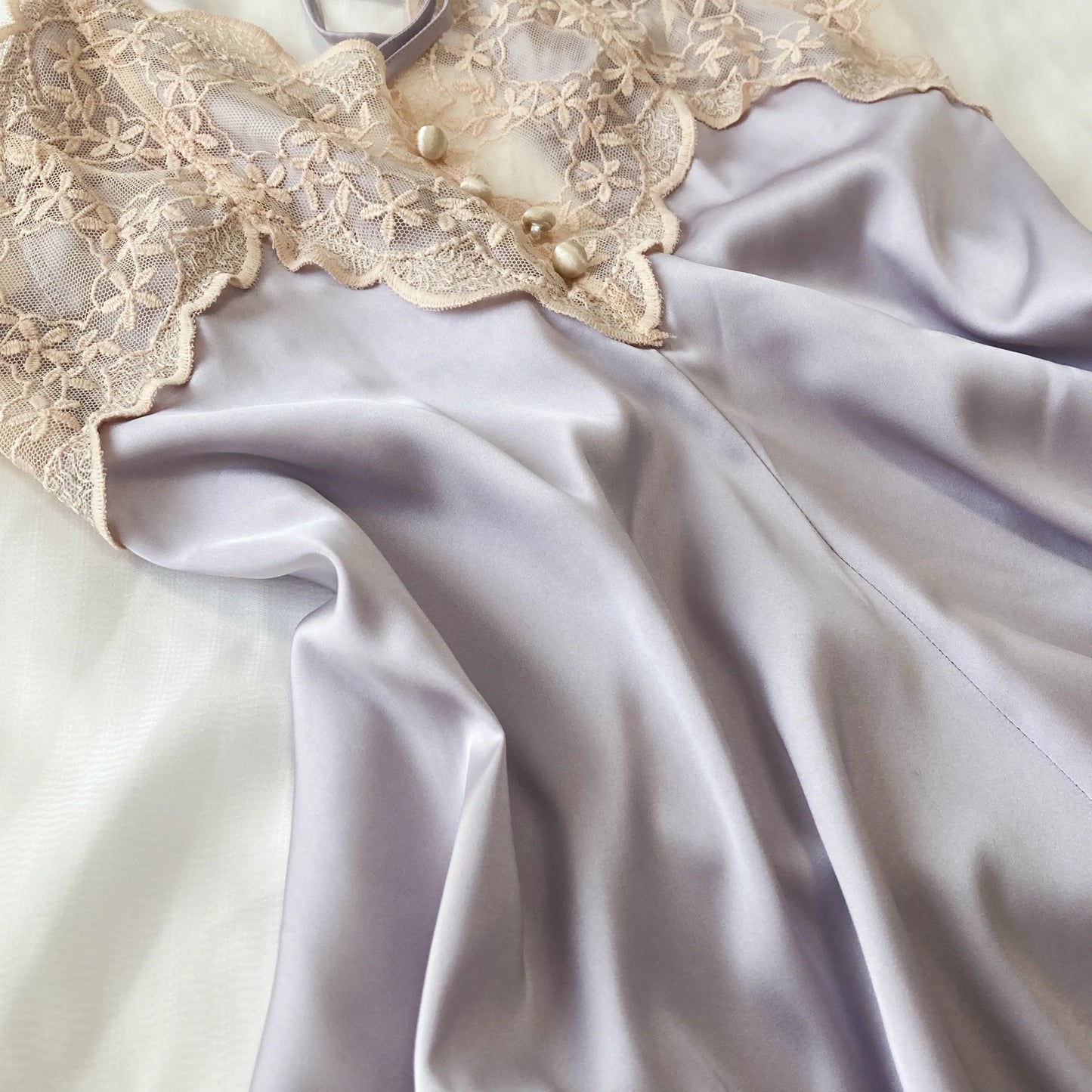 Slip Satin Lace Nightdress PPF0299