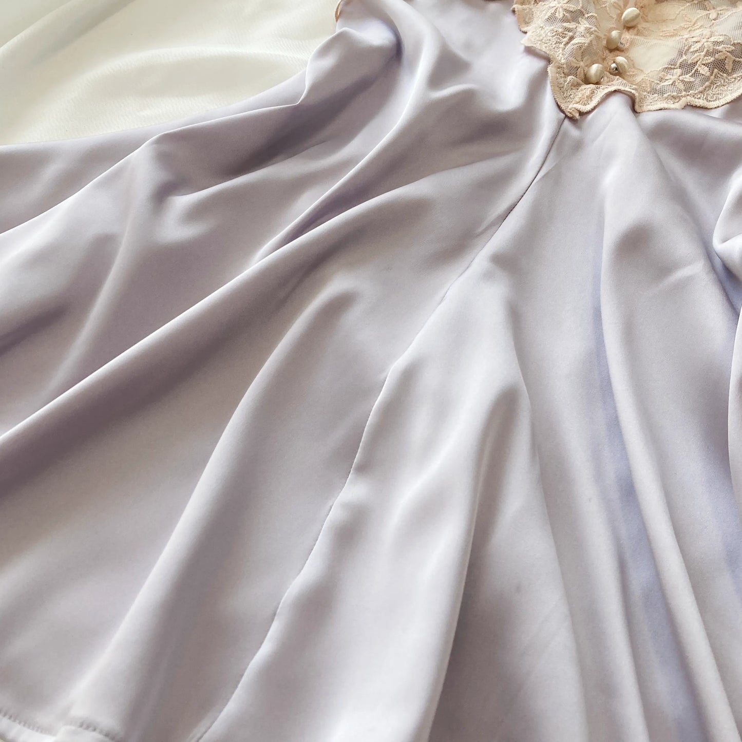 Slip Satin Lace Nightdress PPF0299