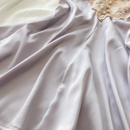 Slip Satin Lace Nightdress PPF0299
