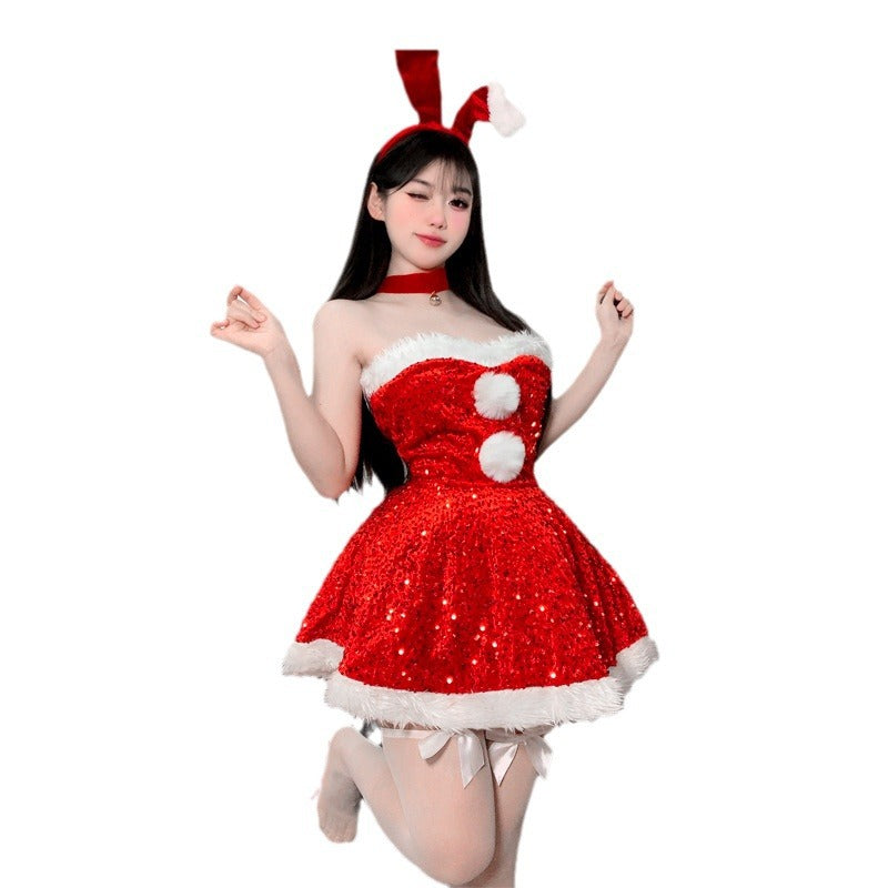 Christmas Cute BunnyGirl Dress ppf0078