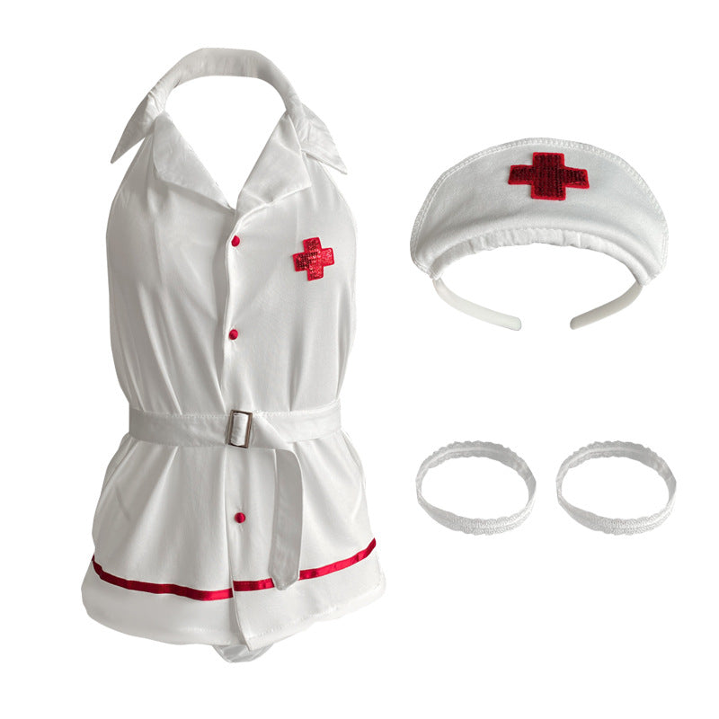 Sexy nurse dress costume ppf0060