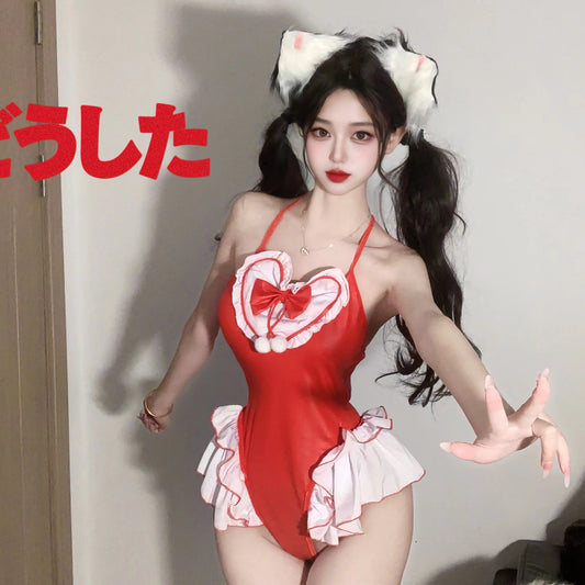 Cute catgirl maid jumpsuit ppf0020