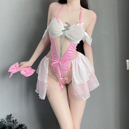 Sexy and Cute Pink Maid ppf0094