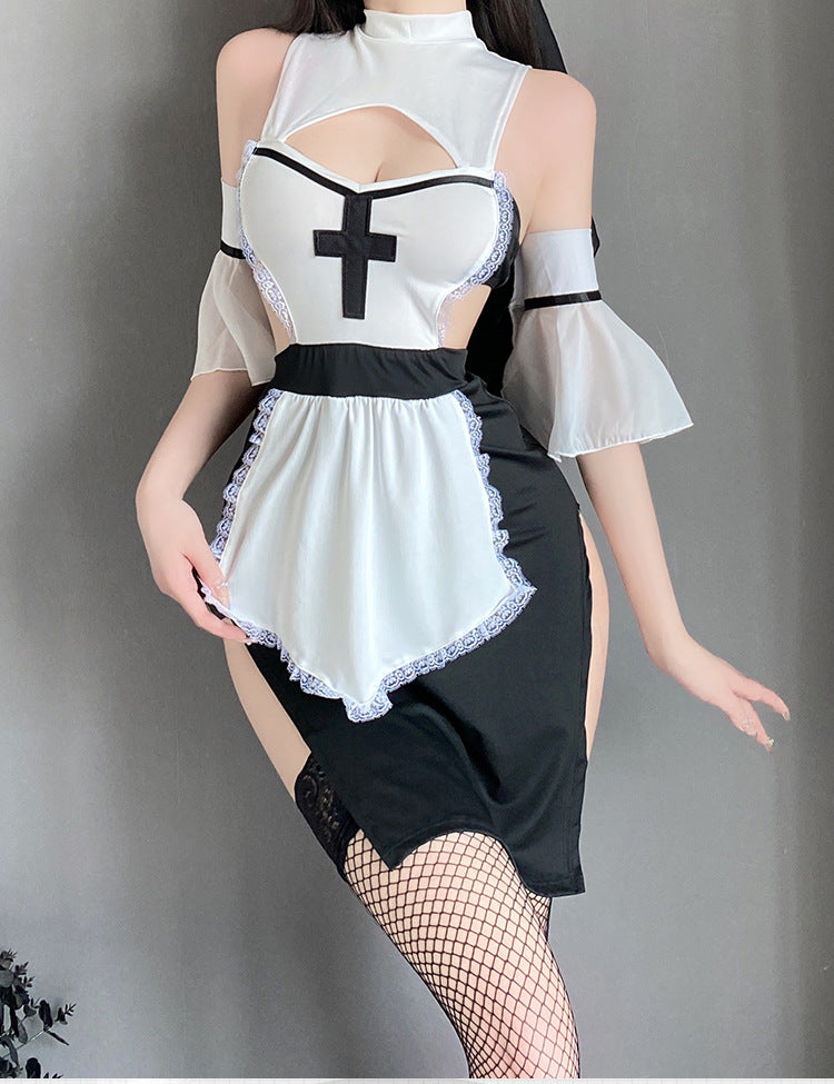 Halloween Nun dress set ppf0012