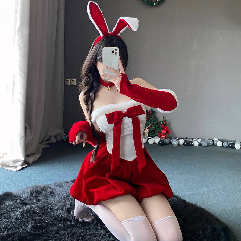 Christmas Bunnygirl  Cosplay Dress ppf0110