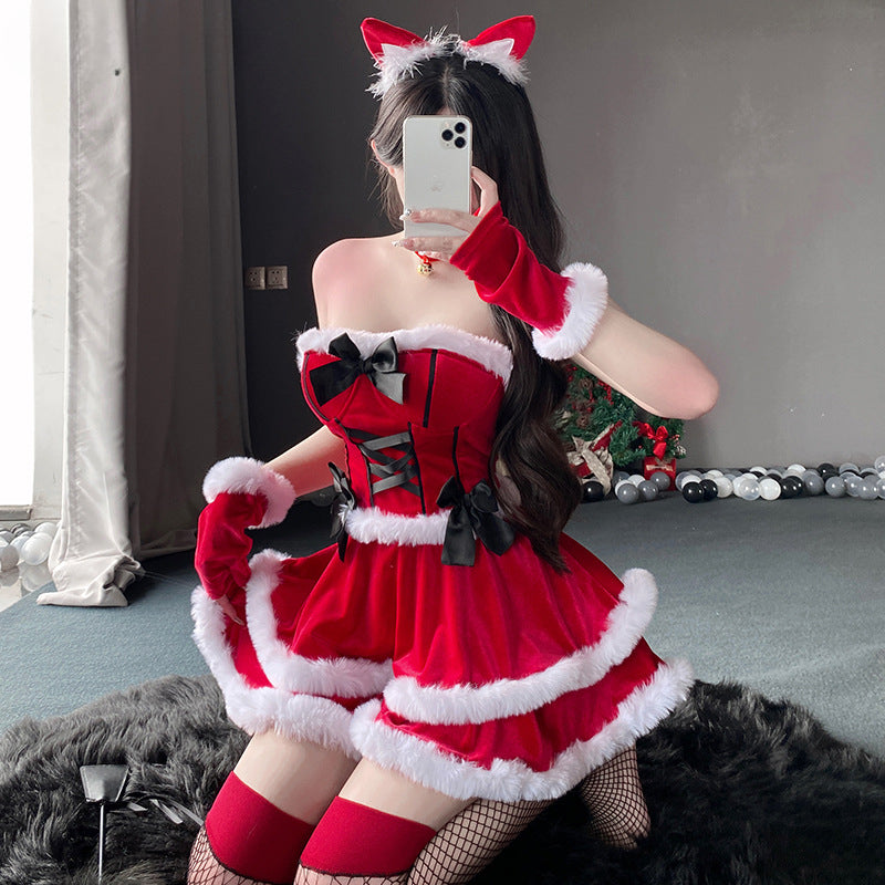 Christmas Cat Cosplay Costume ppf0119