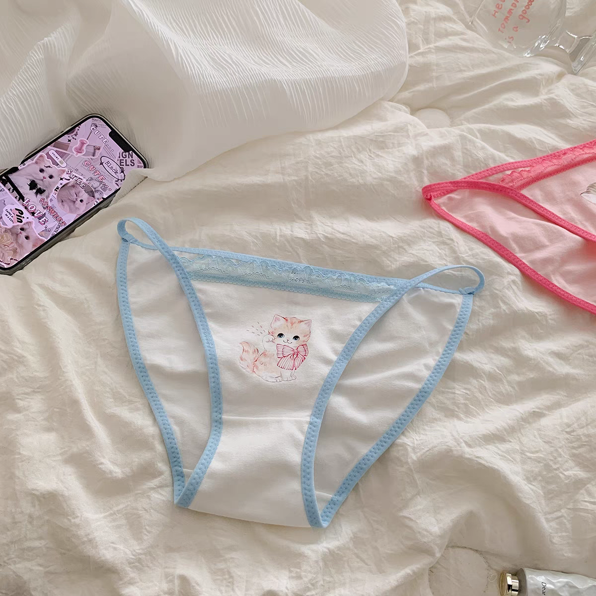 Cute cat cotton underwear ppf0054